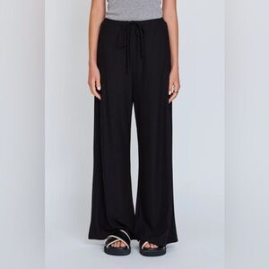 Apero Ivy Ribbed Wide Leg Pant